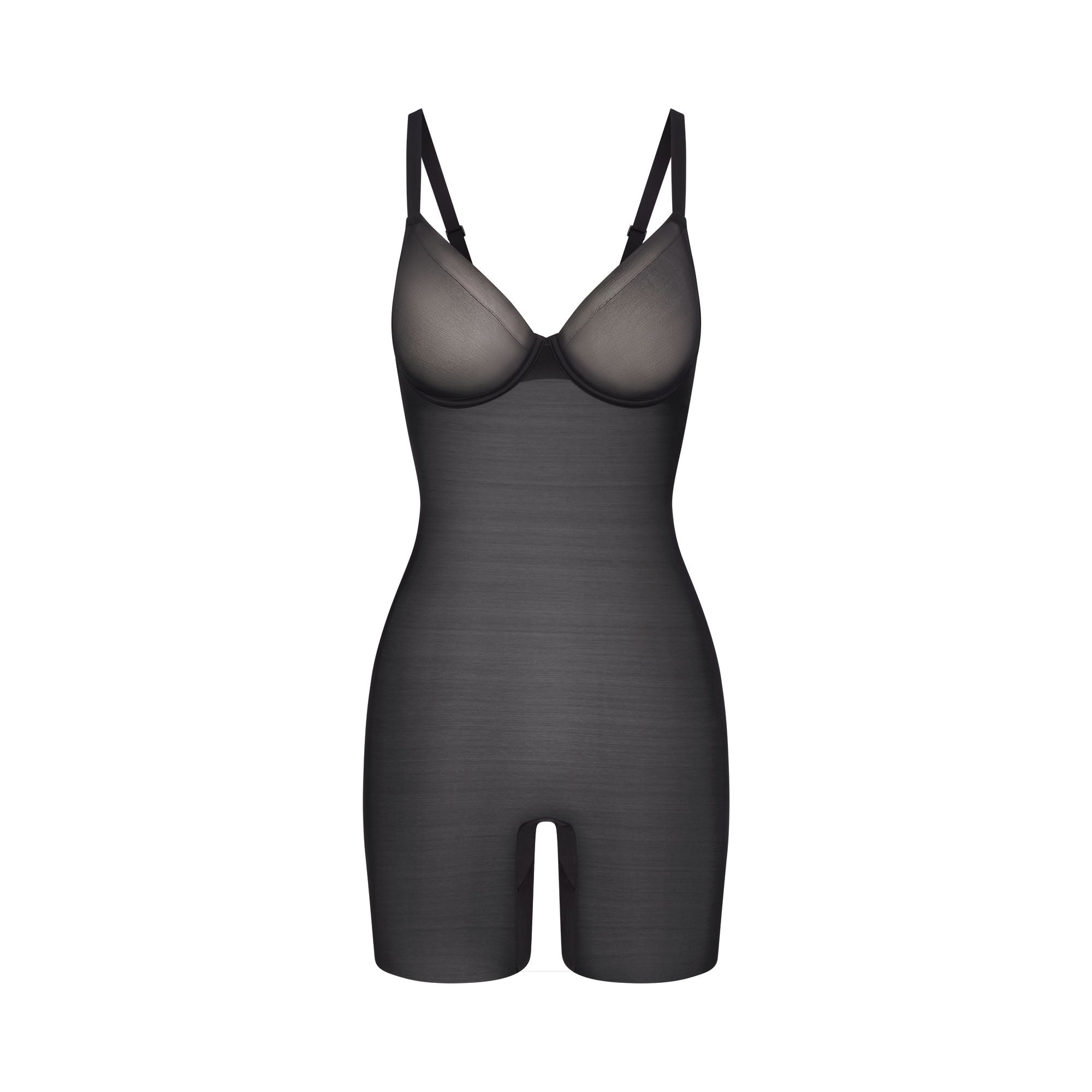 UNDERWIRE MID THIGH BODYSUIT