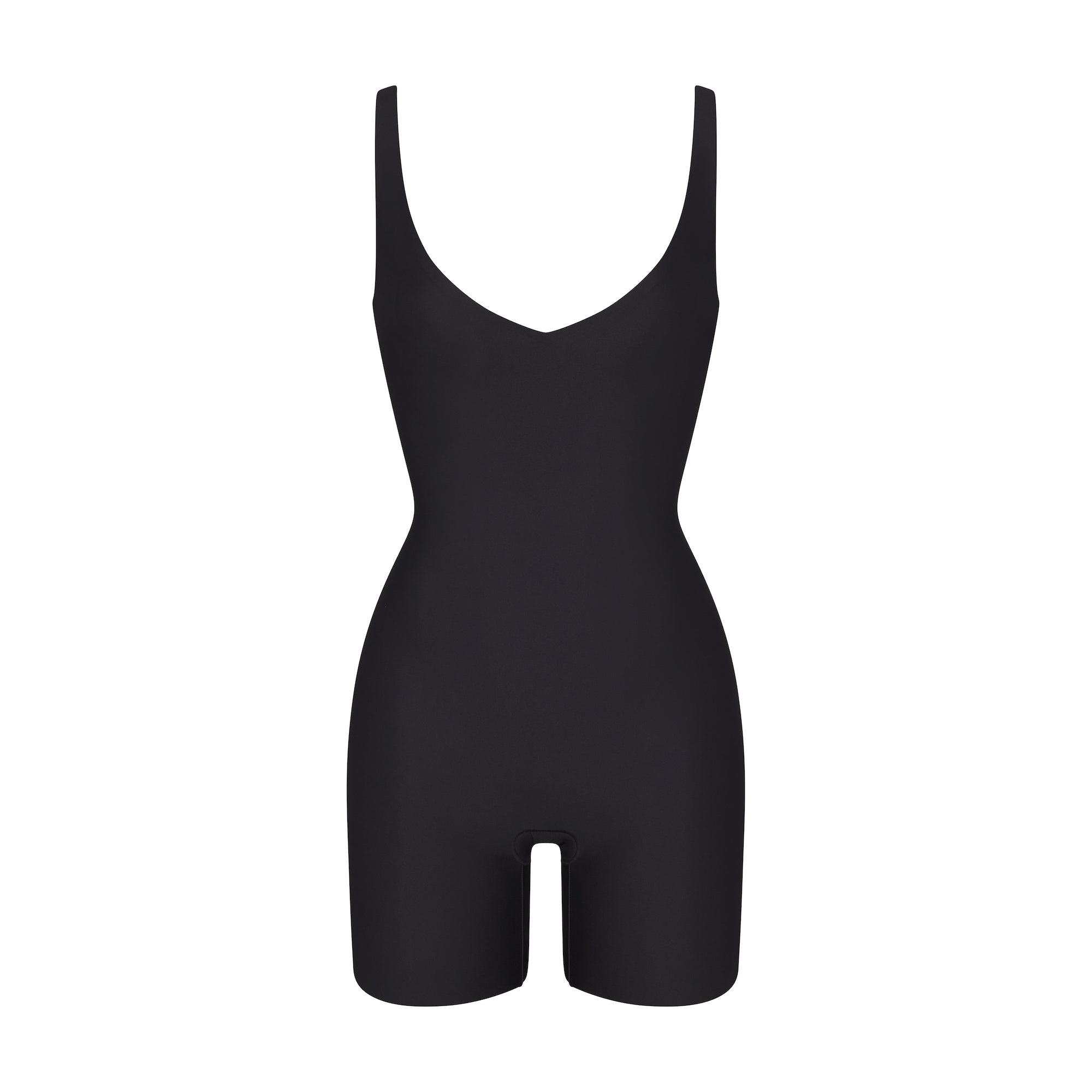 UNLINED PLUNGE MID THIGH BODYSUIT